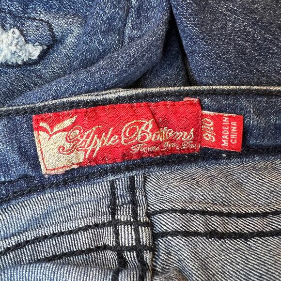 Apple Bottoms Women's Slim Straight Leg Jeans Size 9/10 - Picture 3 of 8